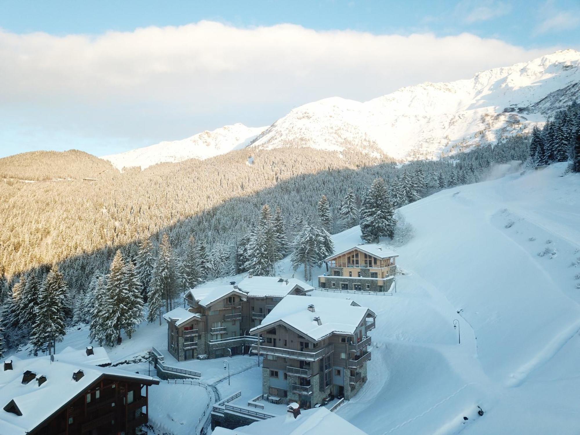 Les 7 laux immobilier chalet F Prapoutel Exterior foto