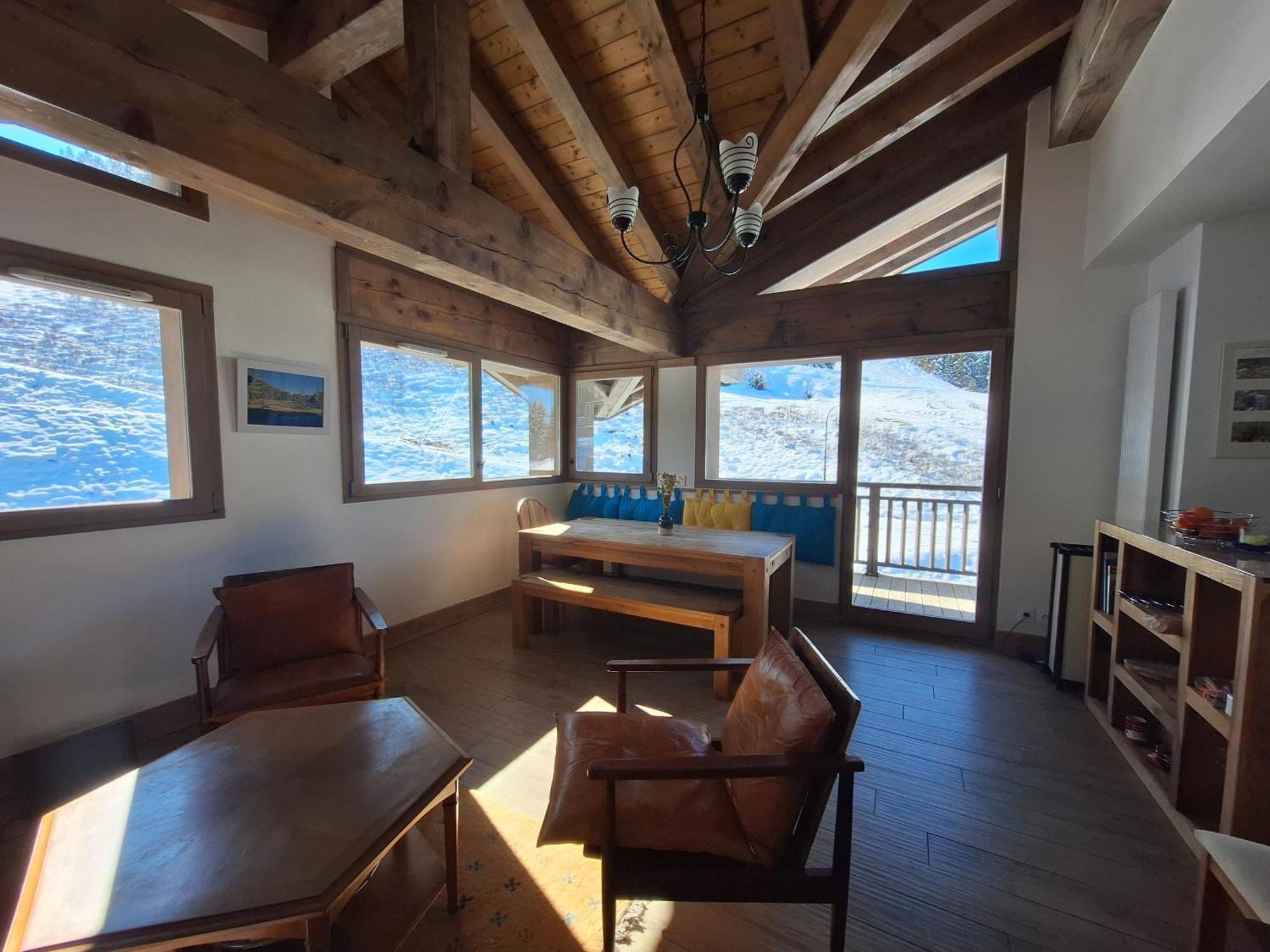 Les 7 laux immobilier chalet F Prapoutel Exterior foto