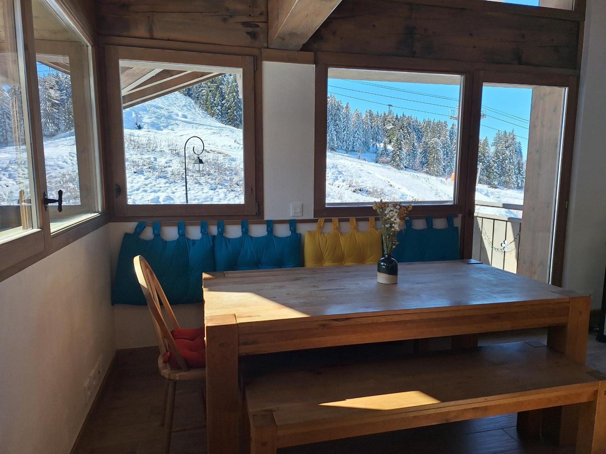 Les 7 laux immobilier chalet F Prapoutel Exterior foto